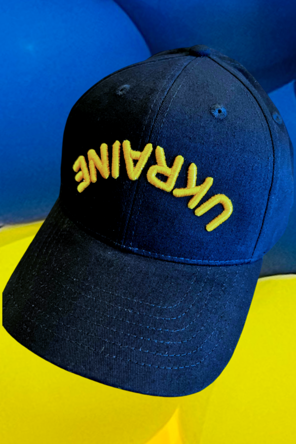 3D embroidered hat "Ukraine"