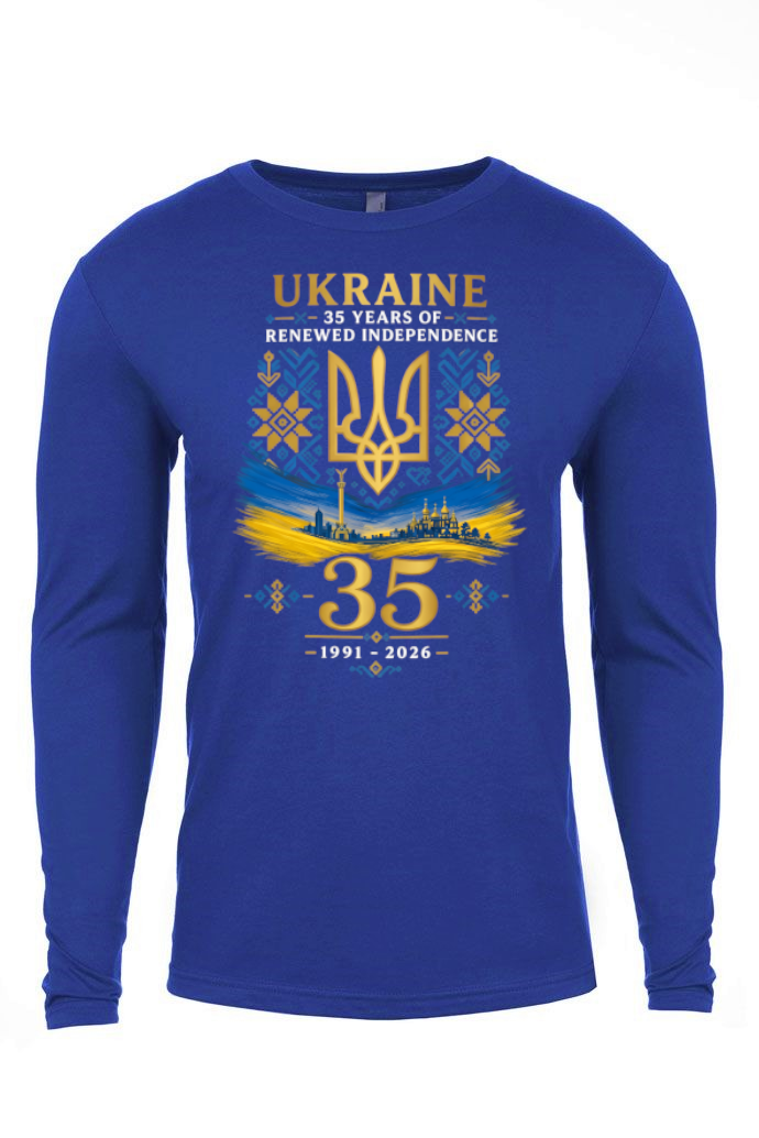 Adult long sleeve shirt "Ukraine 35"