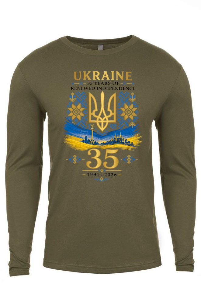 Adult long sleeve shirt "Ukraine 35"