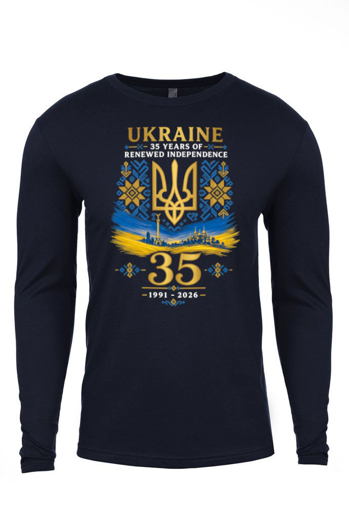 Adult long sleeve shirt "Ukraine 35"