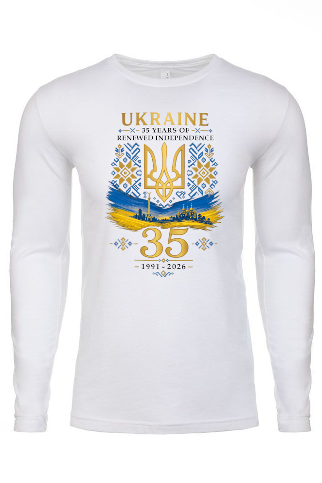 Adult long sleeve shirt "Ukraine 35"