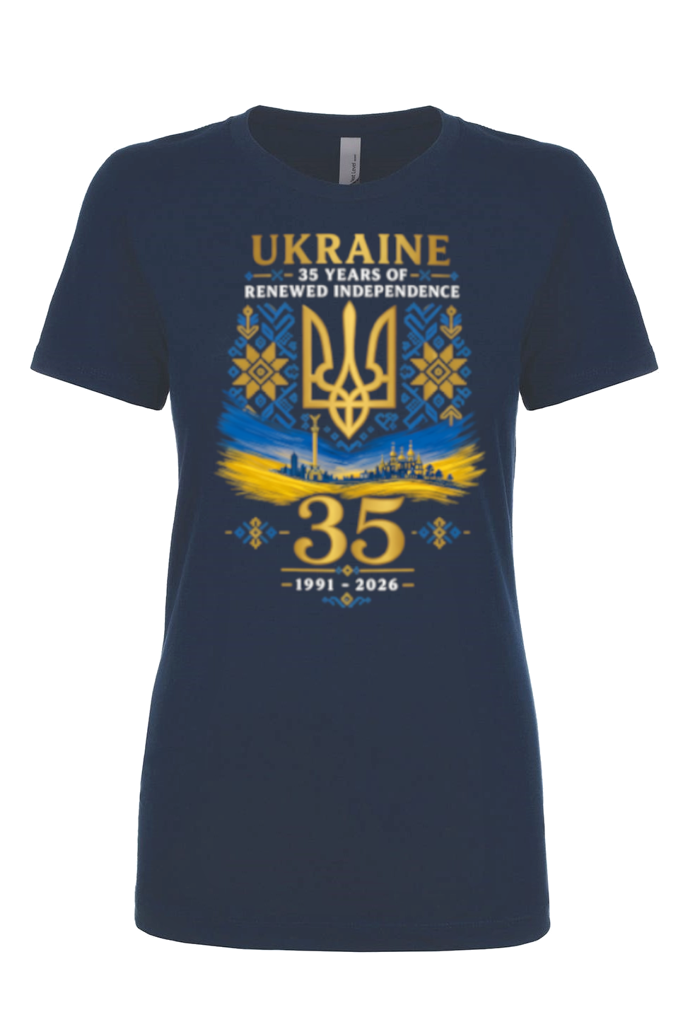 Female fit t-shirt "Ukraine 35"
