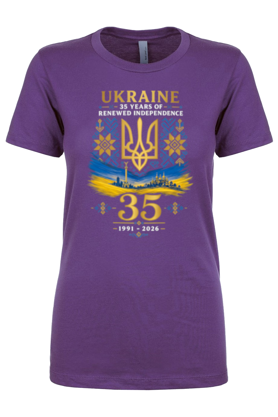 Female fit t-shirt "Ukraine 35"