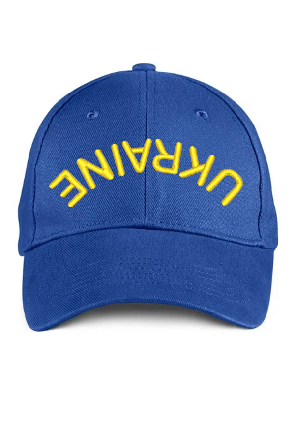 3D embroidered hat "Ukraine"