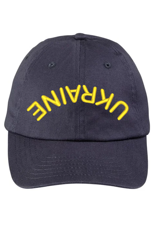 3D embroidered hat "Ukraine"