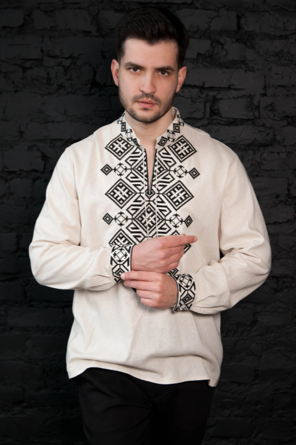 Ukrainian Men's Vyshyvanka "Runa"