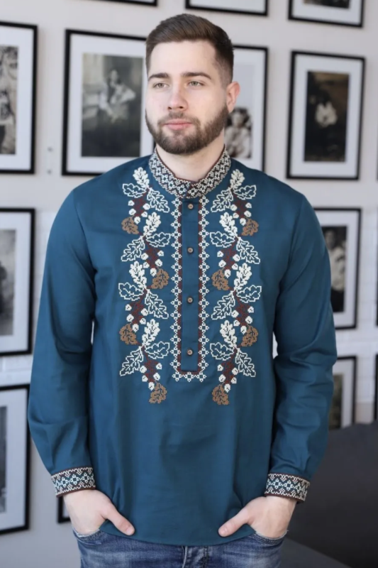 Ukrainian Men's Vyshyvanka "Might"