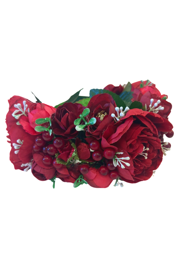 Stage Headband "Peony bouquet"