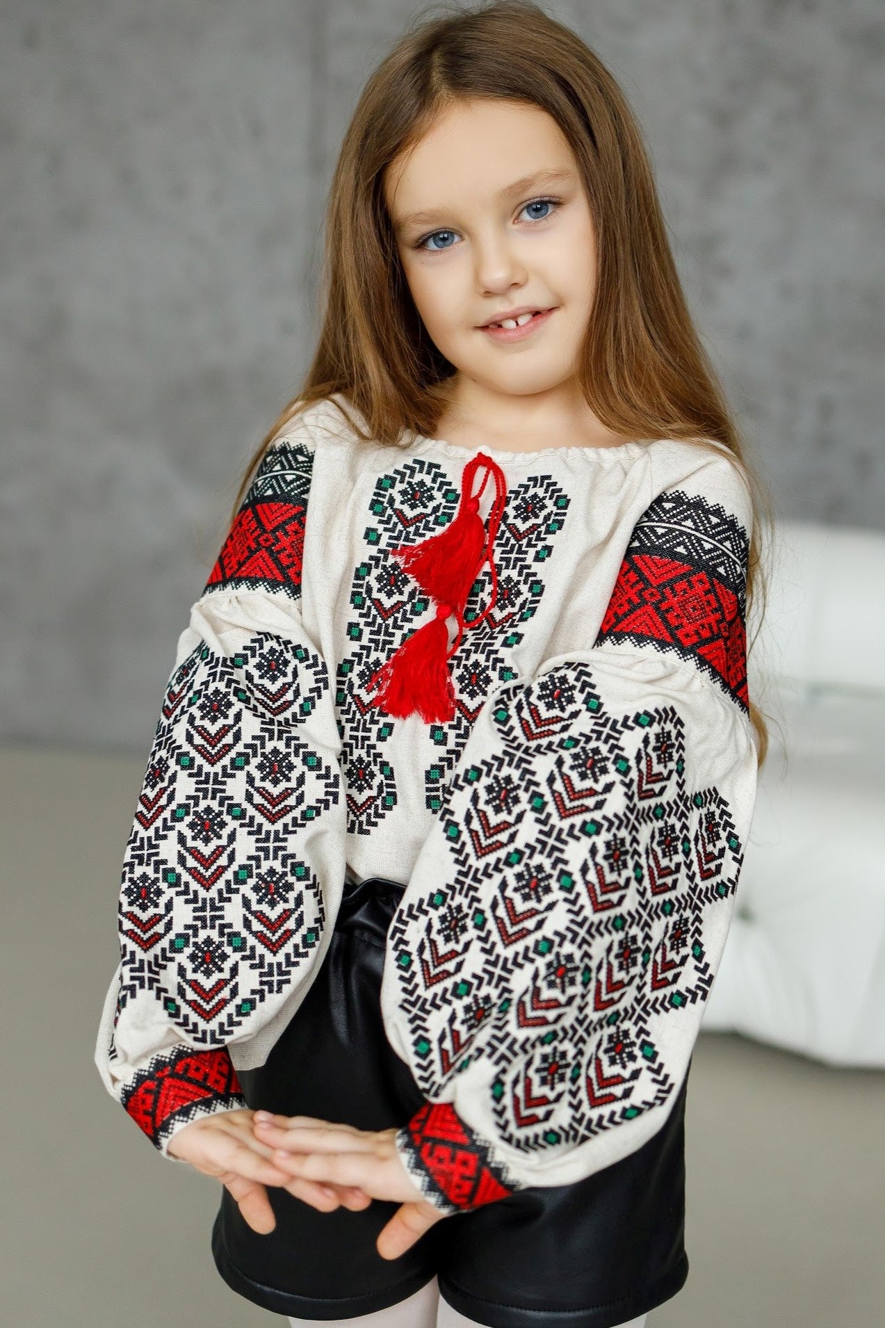 Ukrainian Girls' "Podillia" Vyshyvanka