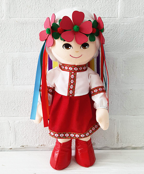Ukrainian textile doll "Ukrainian girl"