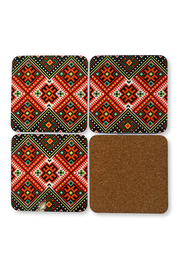 Drink coasters. Set of 4