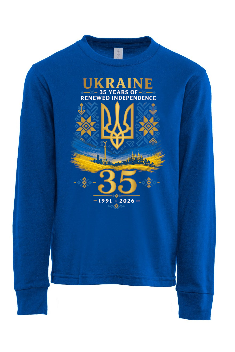 Youth long sleeve shirt "Ukraine 35"