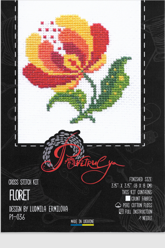 Embroidery kit "Floret"