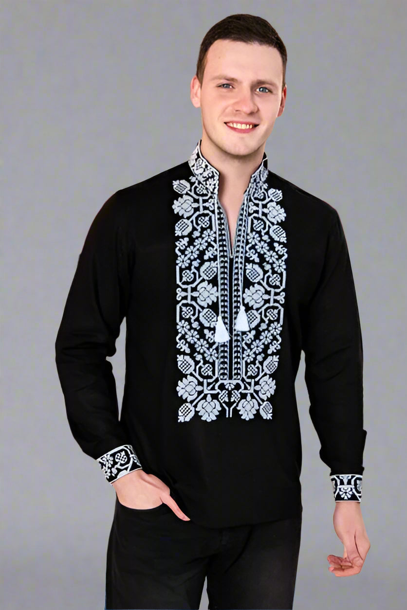 Ukrainian Men's "Vlad" Vyshyvanka